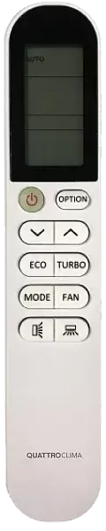 QUATTROCLIMA QV-BE09WA/QN-BE09WA