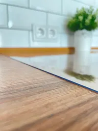 Силиконовая скатерть на стол прозрачная 50x190 см, толщина 0.7 мм