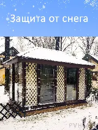 Мягкое окно 120x80 см, для веранды, беседки