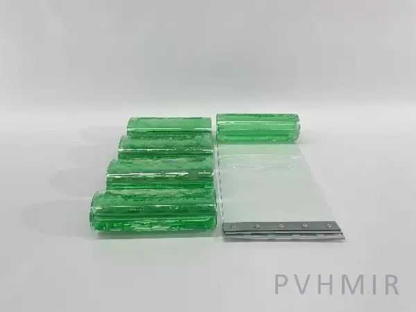 ПВХ завеса для дверей 0,8x2м. Готовый комплект